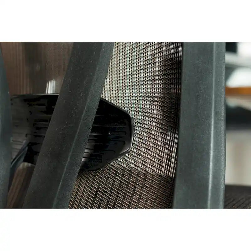 Fully Mesh Ergonomic High-Back Brown Office Chair with Adjustable Armrests and Headrest