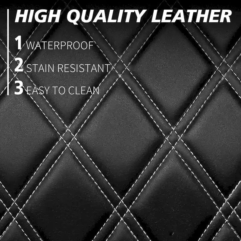 Heavy Duty Vintage Barber Chair Black PU Leather Reclinable Hydraulic Salon Chair